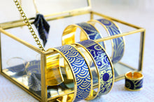 Charger l'image dans la galerie, Manchette artisanale, papier japonais