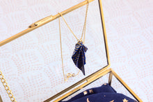 Charger l'image dans la galerie, Pendentif origami - plaqué or