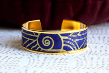 Load image into Gallery viewer, Manchette artisanale, papier népalais