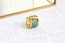 Charger l'image dans la galerie, Bague en papier japonais, bijou de créateur