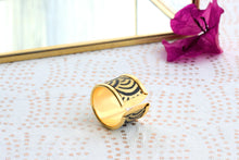 Charger l'image dans la galerie, bague papier japonais origami