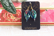 Charger l'image dans la galerie, Boucles d'oreilles Feuille Casa Pampa