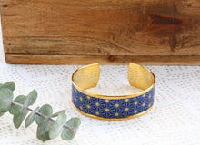 Load image into Gallery viewer, Manchette origami, fait-main, papier traditionnel japonais