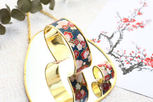 Charger l'image dans la galerie, Bague Ume - bleu indigo & rouge