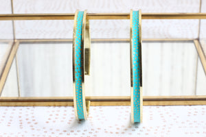 Bracelet turquoise, bijoux de createur