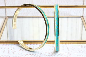 Bracelet turquoise, bijoux de createur